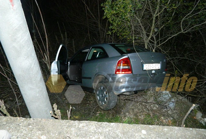 Čapljina: Opelom udario u zid škole, pa sletio u vinograd