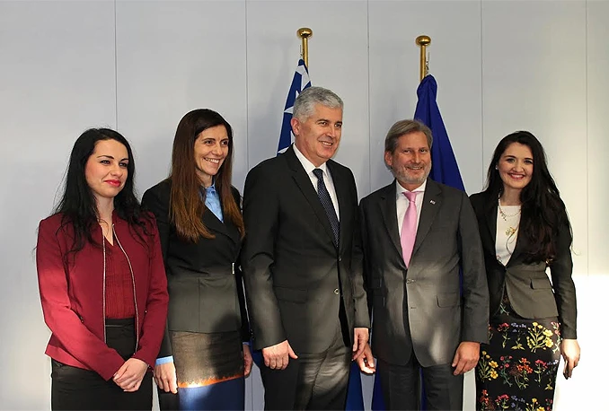 Čović - Hahn: Predaja zahtjeva za članstvo u EU veliki dan i prekretnica za BiH