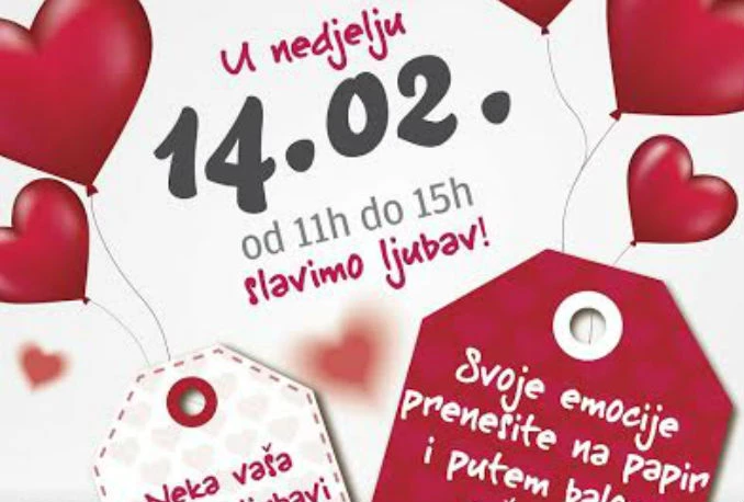 Neka vaša poruka ljubavi obiđe svijet
