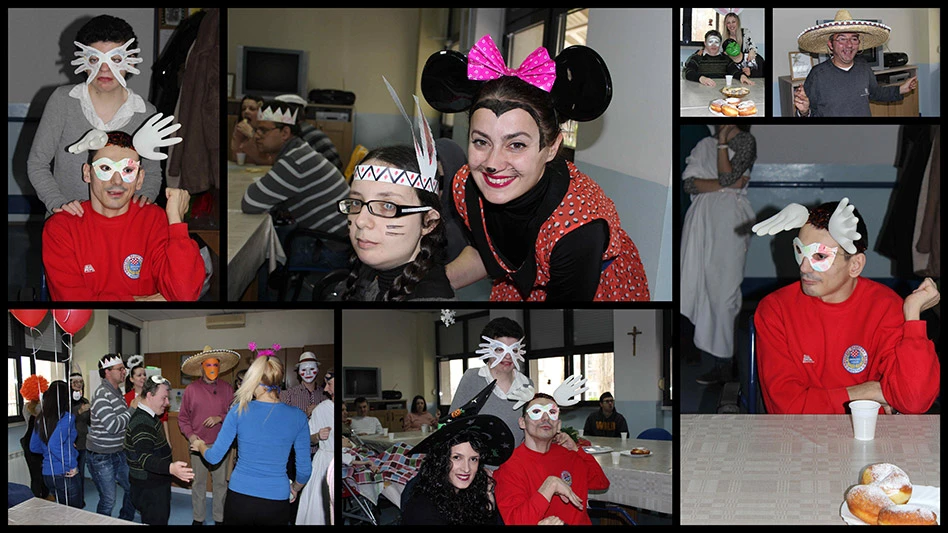 Volonteri pod maskama razveselili korisnike centra Sveta Obitelj