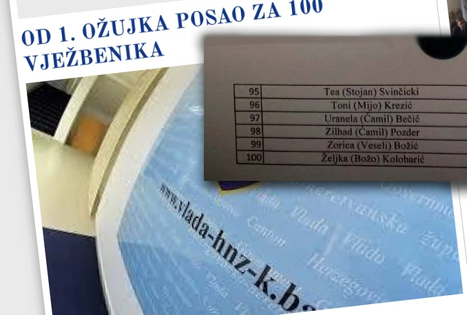 HDZ 1990 HNŽ o 100 vježbenika: Politički nepotizam je rak rana našeg društva