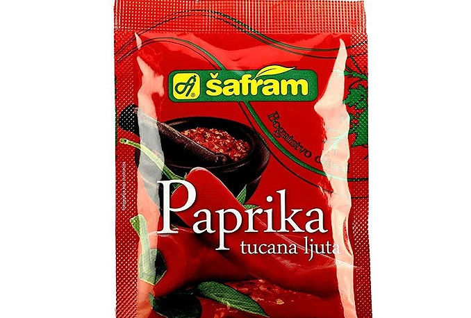 Zbog aflatoksina s bh. tržišta povlači se tucana ljuta paprika Šafram