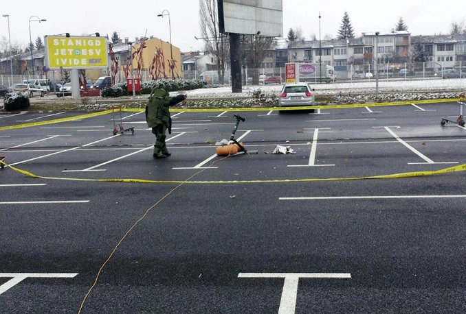 Uništen opasni napušteni prtljag