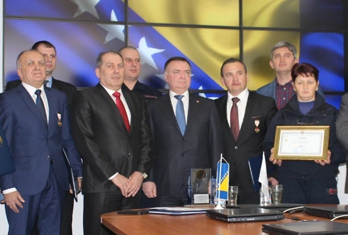 Dodijeljena priznanja zaslužnim spasiocima iz BiH