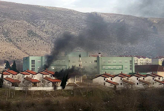 Izgorio paviljon u Egipatskom selu