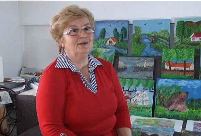 Neobičan hobi: Ljubica slika uz pomoć pegle