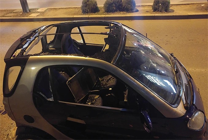 Mostar: Šipkom demolirao Smarta