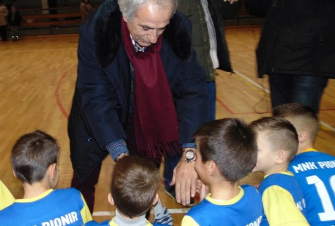Legendarni Vaha obradovao mališane MNK "Pionir" Jablanica