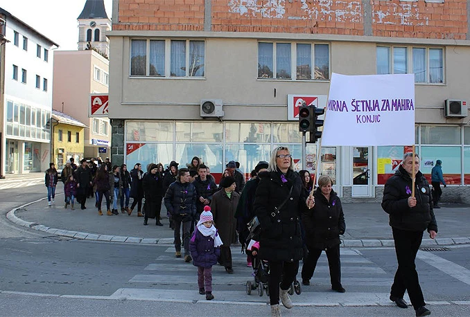 Šetnja za Mahira u Konjicu