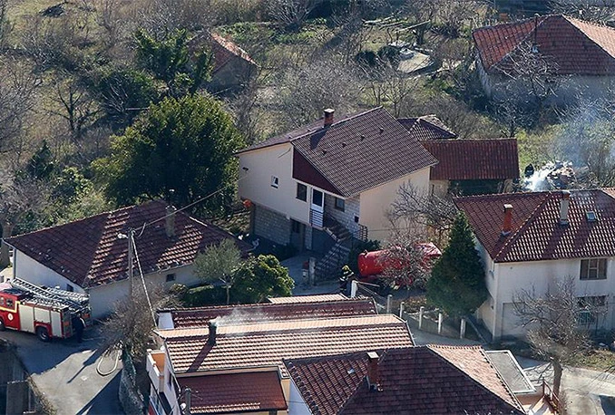 HNŽ: Vatrogasci gasili požar na šupi i dimnjaku