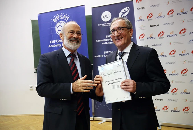 Lino Červar dobio veliko priznanje EHF-a