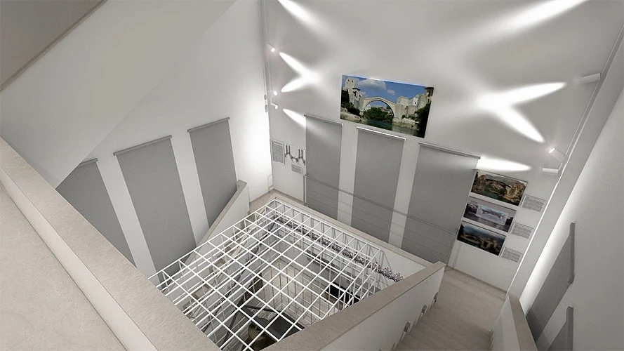 Galerija i vidikovac u ‘Mostarskom zvoniku mira’