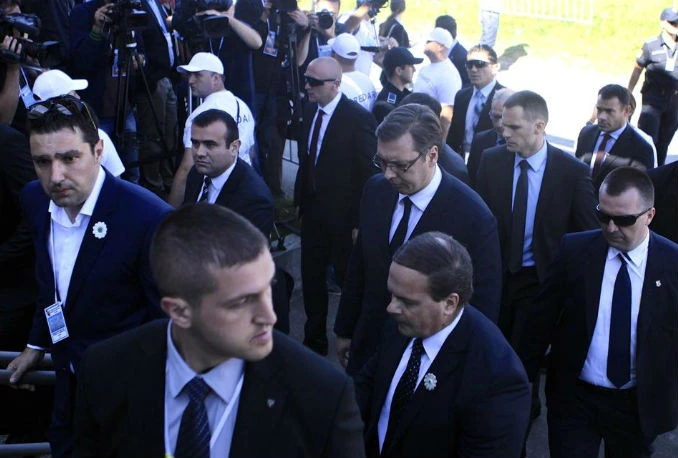 Lukač: Jedan od uhićenih specijalaca osiguravao je Vučića u Potočarima