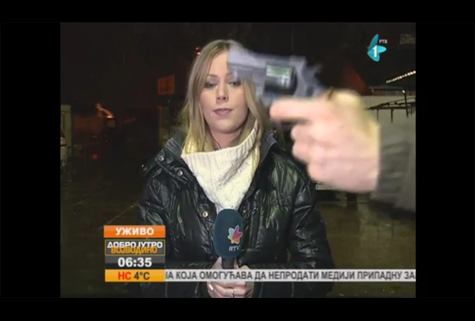 [VIDEO]: Novi Sad - vremenska prognoza s pištoljem