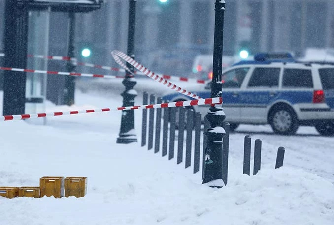 Evakuiran ured Angele Merkel