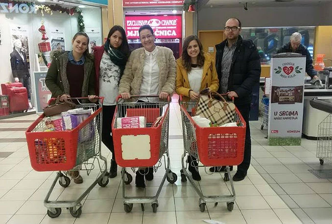 'Studentski paket ljubavi' obradovao 50 mostarskih obitelji