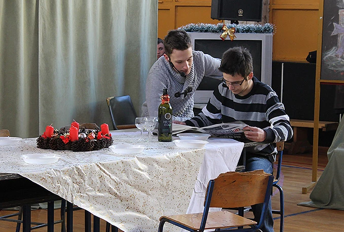 Vesela priredba učenika Građevinske škole