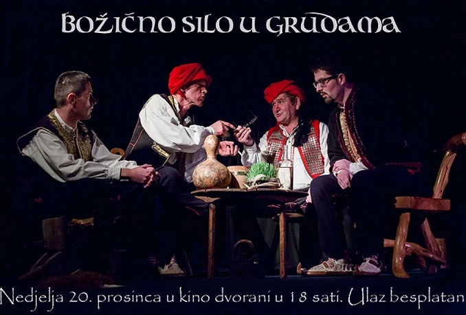 Guslarske i gangaške legende na Božićnom silu u Grudama