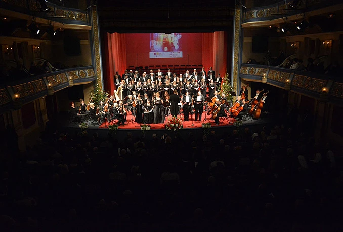 "Napredak" upriličio svečani božićni koncert u Narodnom pozorištu