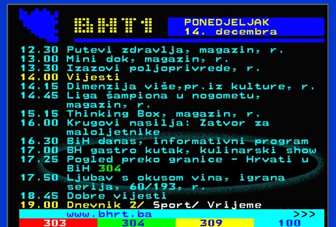 Televizija izbacila Hrvate preko granice