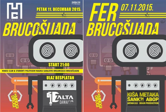 Sarajevski studenti plagirali zagrebačku ideju za plakat brucošijade