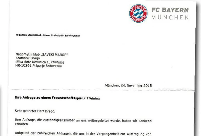 Hrvatski niželigaš pisao Hajduku i Dinamu, odgovorio im - Bayern!