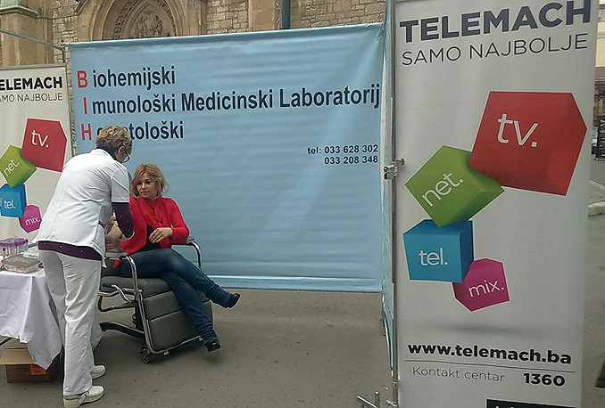 Telemach uz banku koštane srži koja će biti smještena u Mostaru
