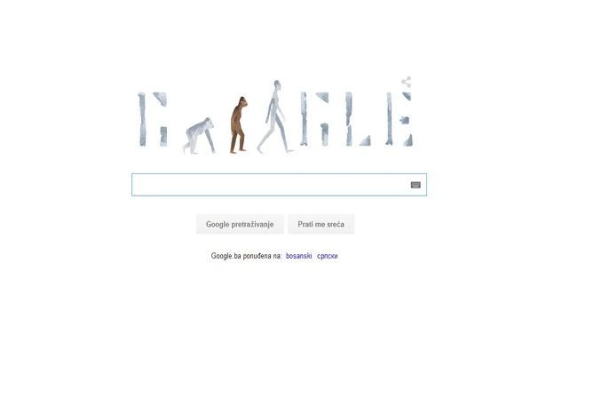 Google: Logo posvećen godišnjici pronalaska čovjekolikog majmuna Lucy