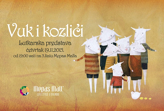 Lutkarska predstava Vuk i Kozlići