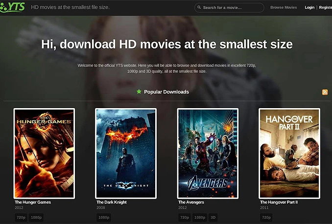 Zauvijek ugašen YIFY/YTS