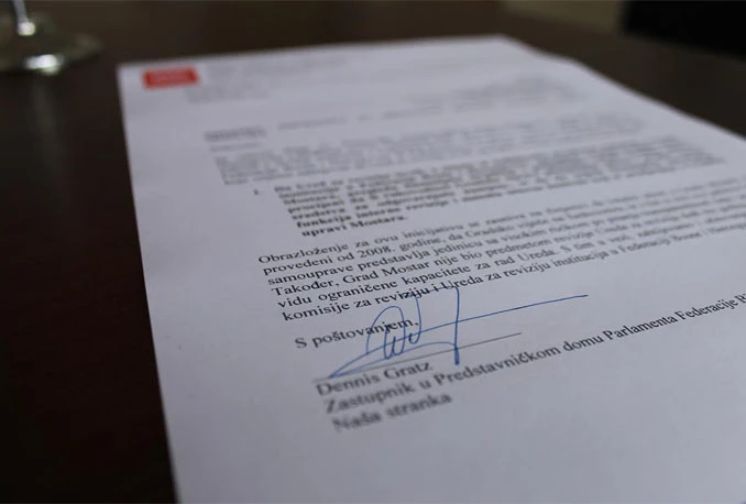 Parlament mora tražiti specijalnu reviziju Gradske uprave Mostara