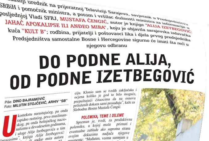 Do podne Alija, od podne Izetbegović