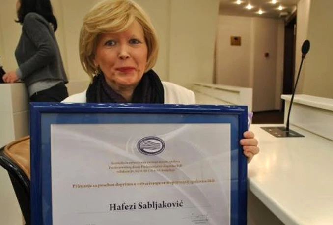 Preminula parlamentarka Hafeza Sabljaković