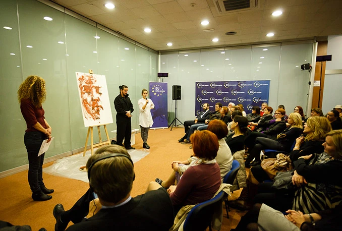 Umjetničkim performansom obilježen Europski dan borbe protiv smrtne kazne