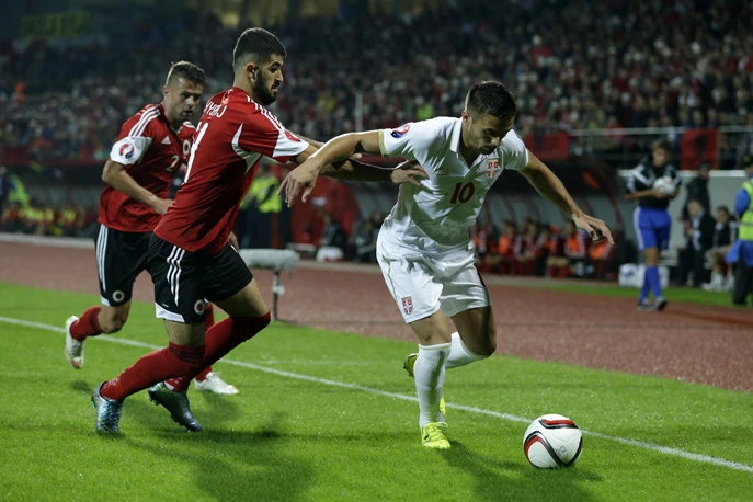 Srbija slavila u sred Albanije, Kolarov i Ljajić pokvarili slavlje Albancima