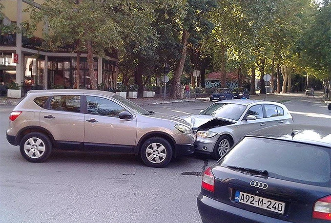 Prometna nezgoda kod Spajalice