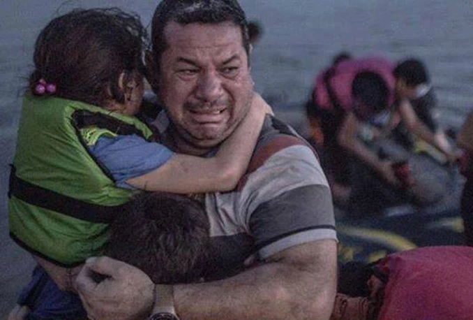 Uplakani Sirijac s fotografije sretno stigao u Njemačku