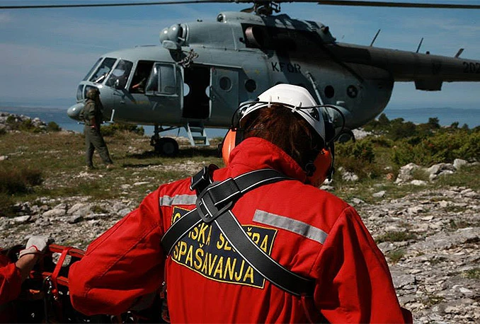HGSS: Bh. državljanin pronađen na Biokovu dehidriran i s brojnim ogrebotinama