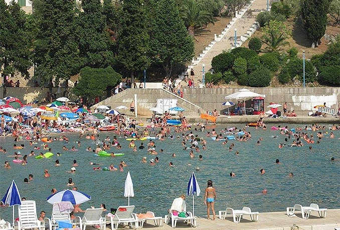 U Neumu temperatura mora ugodna za kupanje