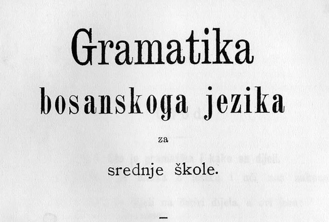 Bošnjaci govore bosanskim jezikom, ili?