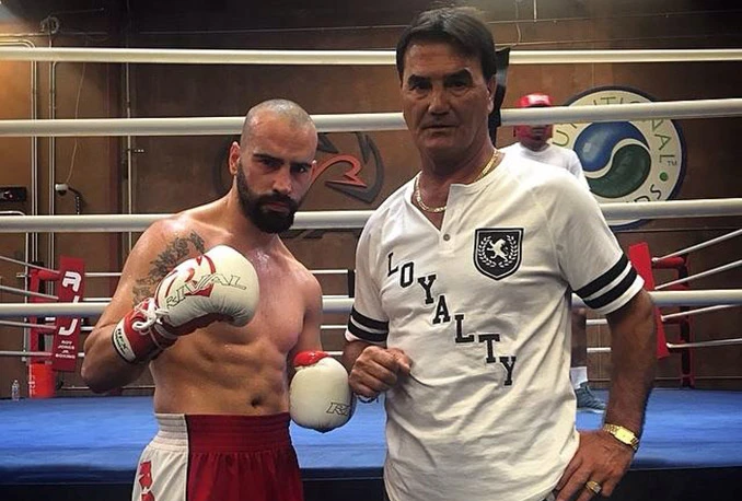 Čobo Janjuš s legendarnim Roy Jones Juniorom i Miloradom Žižićem