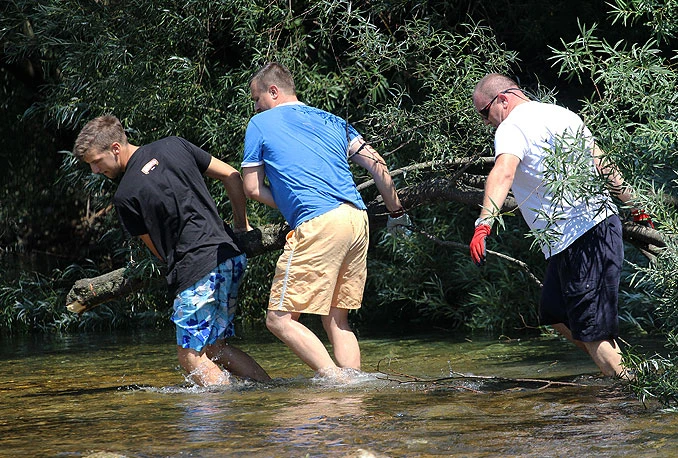 Očišćeno korito rijeke Lištice i šetnica u Borku