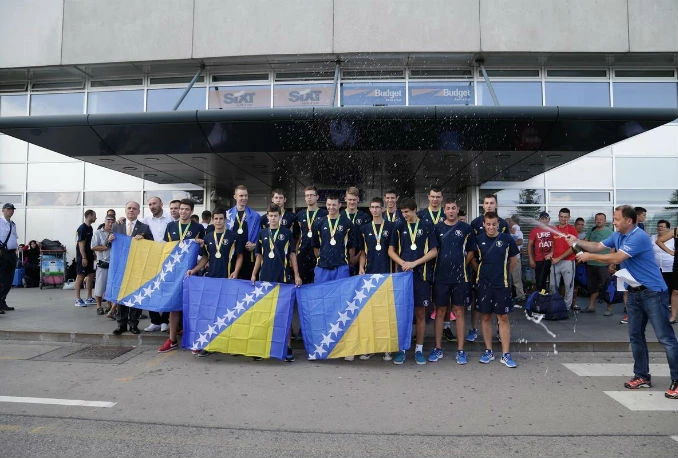 Mladi olimpijci BiH svečano dočekani u Sarajevu