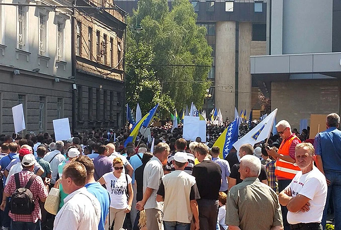 SSSBiH: Prosvjedi pokazali da su radnici jedinstveni i dostojanstveni