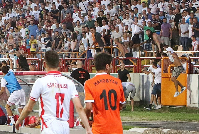 Zrinjski kažnjen s 25.000 eura, klub se neće žaliti