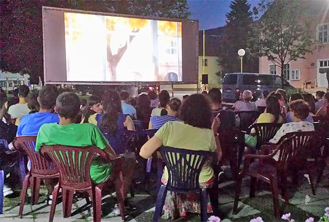 Kino na otvorenom prvi put u Žepču