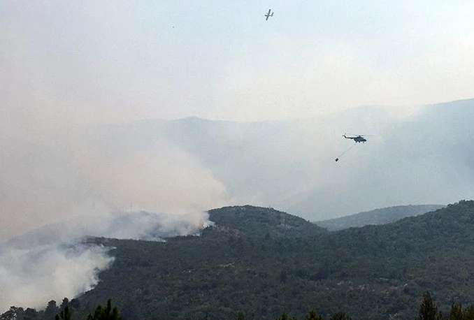 Neum pomagao Pelješcu u borbi s vatrom