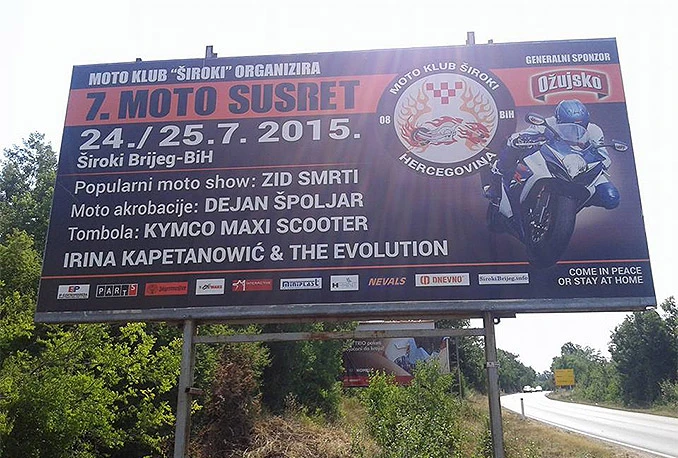 Najavljujemo 7. Moto susret u Širokom Brijegu