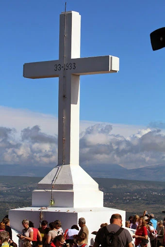 Međugorje: Gori brdo Križevac