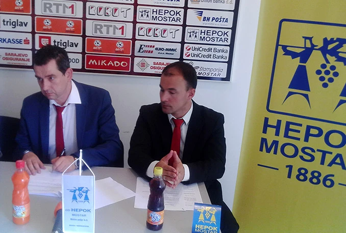 Velež i Hepok potpisali sponzorski ugovor
